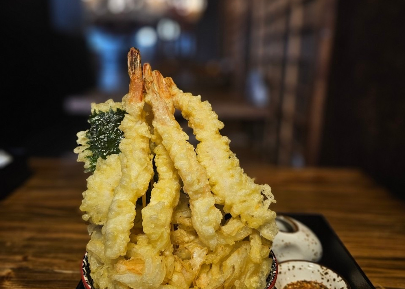 Tempura donburi at RAYU